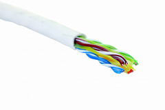 Eurolan 19C-U6-02WT-B305 Кабель категории 6 U/UTP, 4 пары, 23 AWG, ПВХ нг(А)-LS, с филлером