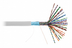 NETLAN EC-UF025-5-PVC-GY-3 Кабель F/UTP 25 пар, Кат.5 (Класс D), 100МГц, одножильный