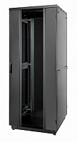 Eurolan 60F-47-88-31BL Шкаф Racknet S3000 47U 800 × 800, передняя дверь стеклянная одностворчатая
