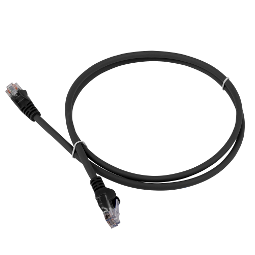 Патч-корды LANMASTER LAN-PC45/U5E-1.5-BK
