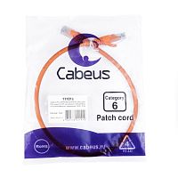 Патч-корды Cabeus PC-UTP-RJ45-Cat.6-0.5m-OR-LSZH