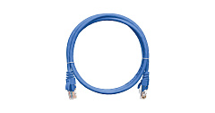 NIKOMAX NMC-PC4UD55B-030-C-BL Коммутационный шнур U/UTP 4 пары, Кат.5е (Класс D), 100МГц, 2хRJ45/8P8