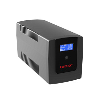 ДКС INFOLCD1200I Линейно-интерактивный ИБП ДКС серии Info LCD,1200 ВА/720 Вт,1/1,4xIEC C13