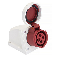 EKF ps-1242-32-380 Розетка стационарная наружная 1242 3Р+РЕ 32А 380В IP67 PROxima