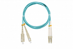 NIKOMAX NMF-PC2M3C2-SCU-LCU-002 Шнур волоконно-оптический, многомодовый 50/125мкм, SC/UPC-LC/UPC