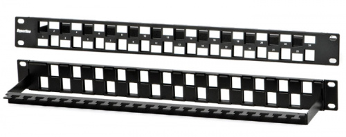 Патч-панели Hyperline PPBL3-19-24S-RM