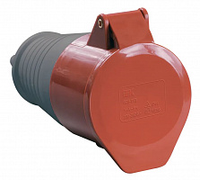 IEK PSR22-016-5 Розетка перенос. ССИ-215 16А-6ч 380В 3P+PE+N IP44