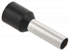 IEK UGN10-006-06-12 Наконечник кабельный НШвИ 6-12 черный Е6012 (100шт)