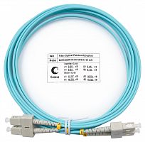 Патч-корды оптические Cabeus FOP-50-SC-SC-3m