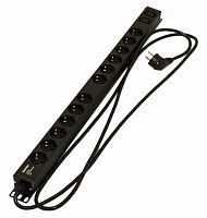 Блоки силовых розеток Hyperline SHE-12SH-2IEC-2.5EU