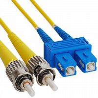 Патч-корды оптические Hyperline FC-D2-9-SC/UR-ST/UR-H-15M-LSZH-YL