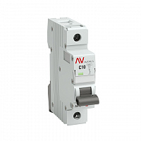 EKF mcb6-1-10C-av Выключатель автоматический модульный 1п C 10А 6кА AV-6 AVERES (1208420)