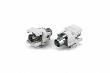 Модули Keystone Jack Hyperline KJ1-BNC-D-WH