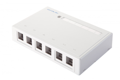 Корпуса розеток Eurolan 12B-00-06WT