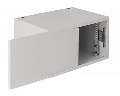 NETLAN EC-WP-075240-GY Настенный антивандальный шкаф пенального типа, 7U, Ш520хВ320хГ400мм