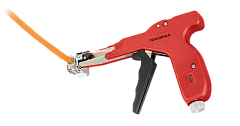 NIKOMAX NMC-328 Инструмент для затягивания и обрезки нейлоновых стяжек шириной от 2,2мм до 4,8мм, то