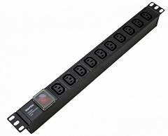 Hyperline SHE19-10IEC-S-IEC Блок розеток для 19