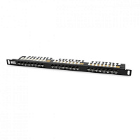 Hyperline PPHD-19-24-8P8C-C6-110D Патч-панель высокой плотности 19
