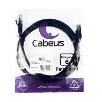 Патч-корды Cabeus PC-UTP-RJ45-Cat.6-2m-BK-LSZH