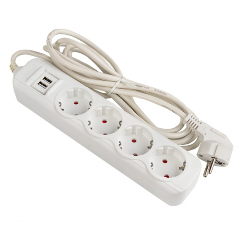 Сетевые фильтры и удлинители EKF UBA16-2USB-4-05i