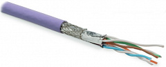 Hyperline SFTP4-C7-P26-IN-LSZH-VL-500 (500 м) Кабель витая пара, экранированная S/FTP, категория 7