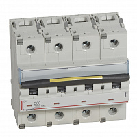 LEGRAND 409362 Авт.выкл.DX3 4П C80A 10kA/16kA