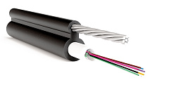 Hyperline FO-SST-OUT-62-8-PE-BK Кабель волоконно-оптический 62.5/125 (OM1) многомодовый, 8 волокон