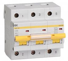 Автоматические выключатели IEK MVA40-3-020-C