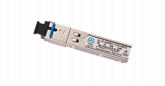GIGALINK GL-OT-SG08SC1-1310-1550-D Модуль SFP, WDM, 1.25Гбит/c, SM, SC, Tx:1310/Rx:1550 нм, DDM