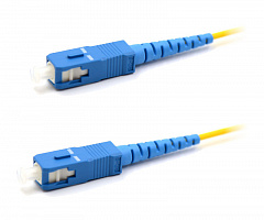 Hyperline FC-S2-9-SC/UR-SC/UR-H-10M-LSZH-YL Патч-корд волоконно-оптический SM 9/125, SC/UPC-SC/UPC