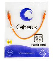 Патч-корды Cabeus PC-UTP-RJ45-Cat.5e-0.3m-OR