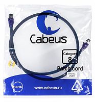Патч-корды Cabeus PC-SSTP-RJ45-Cat.8-1m-LSZH