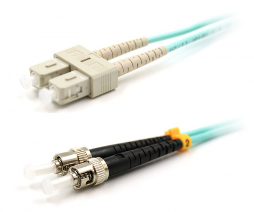 Патч-корды оптические Hyperline FC-D2-503-SC/PR-ST/PR-H-2M-LSZH-AQ