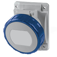 ДКС DIS4181663 Розетка панельная с наклоном IP67 16А 2P+E 230В