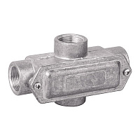 ДКС 6430-50 Коробка ответвительная алюминиевая, 4 ввода, М50х1,5 ,IP55,171х78х71мм