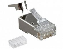 Разъемы (коннекторы) Hyperline PLUG-8P8C-UV-C6-TW-SH-10