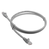 LANMASTER LAN-PC45/U6-1.5-GY Патч-корд LSZH UTP кат.6, 1.5 м, серый