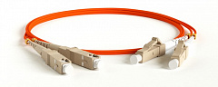 TWT TWT-2LC-2SC/OM2-2.0 Патч-корд оптический, PVC, дуплексный, LC/PC-SC/PC, MM 50/125, 2.0 м