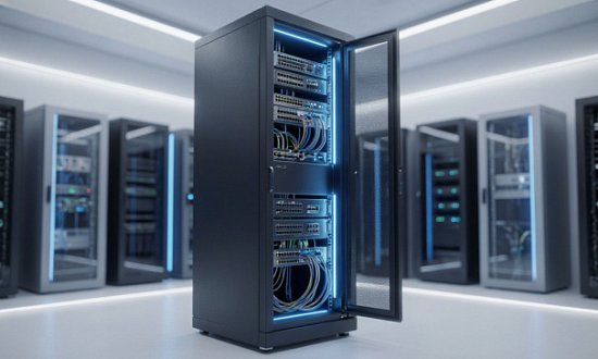 Шкаф 19 дюймов в СПб — купить телекоммуникационный шкаф с доставкой