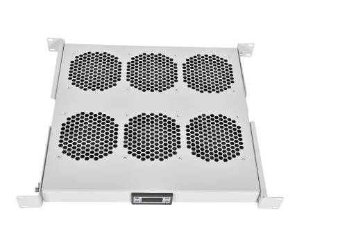 Аксессуары для шкафов и стоек Rem R-FAN-6K-1U