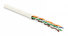 Hyperline UUTP4-C5E-P24-IN-LSZH-WH-100 (100 м) Кабель витая пара, U/UTP, категория 5e, 4 пары