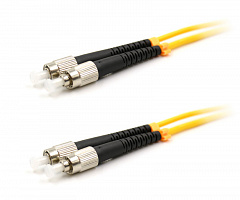 Hyperline FC-D2-9-FC/UR-FC/UR-H-50M-LSZH-YL Патч-корд волоконно-оптический SM 9/125, FC/UPC-FC/UPC