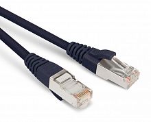 Патч-корды Hyperline PC-LPM-STP-RJ45-RJ45-C5e-0.5M-LSZH-BK