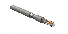 Hyperline IFUTP4-C6-S23/1-FRPVC-GY (500 м) Кабель для сетей Industrial Ethernet, категория 6, 4x2x23