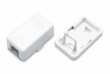 Корпуса розеток Hyperline SBB3-1-WH