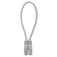SUPRLAN 10-0140 Патч-корд U/UTP, Cat.5е, LSZH, 0.3 м, серый