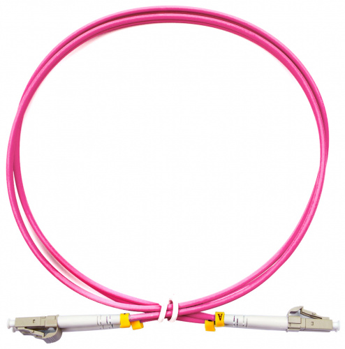 Патч-корды оптические Cabeus FOP-50-OM4-LC-LC-1,5m