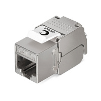 Cabeus KJ-RJ45-Cat.6A-SH-180-Toolless Вставка Keystone Jack RJ-45(8P8C), 180 градусов, категория 6A