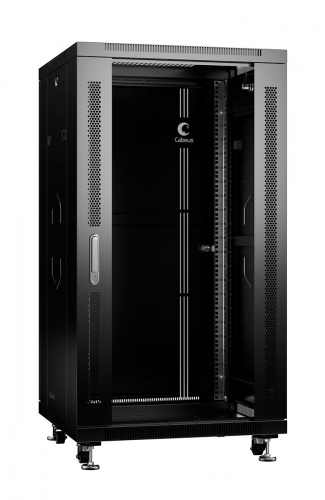 Напольные шкафы Cabeus SH-05C-22U60/80-BK
