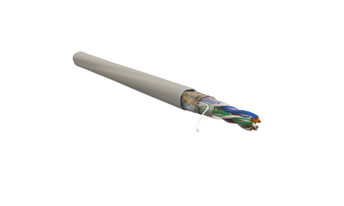 Кабель витая пара WRLine WR-FTP-4P-C5E-PVC-GY фото 2